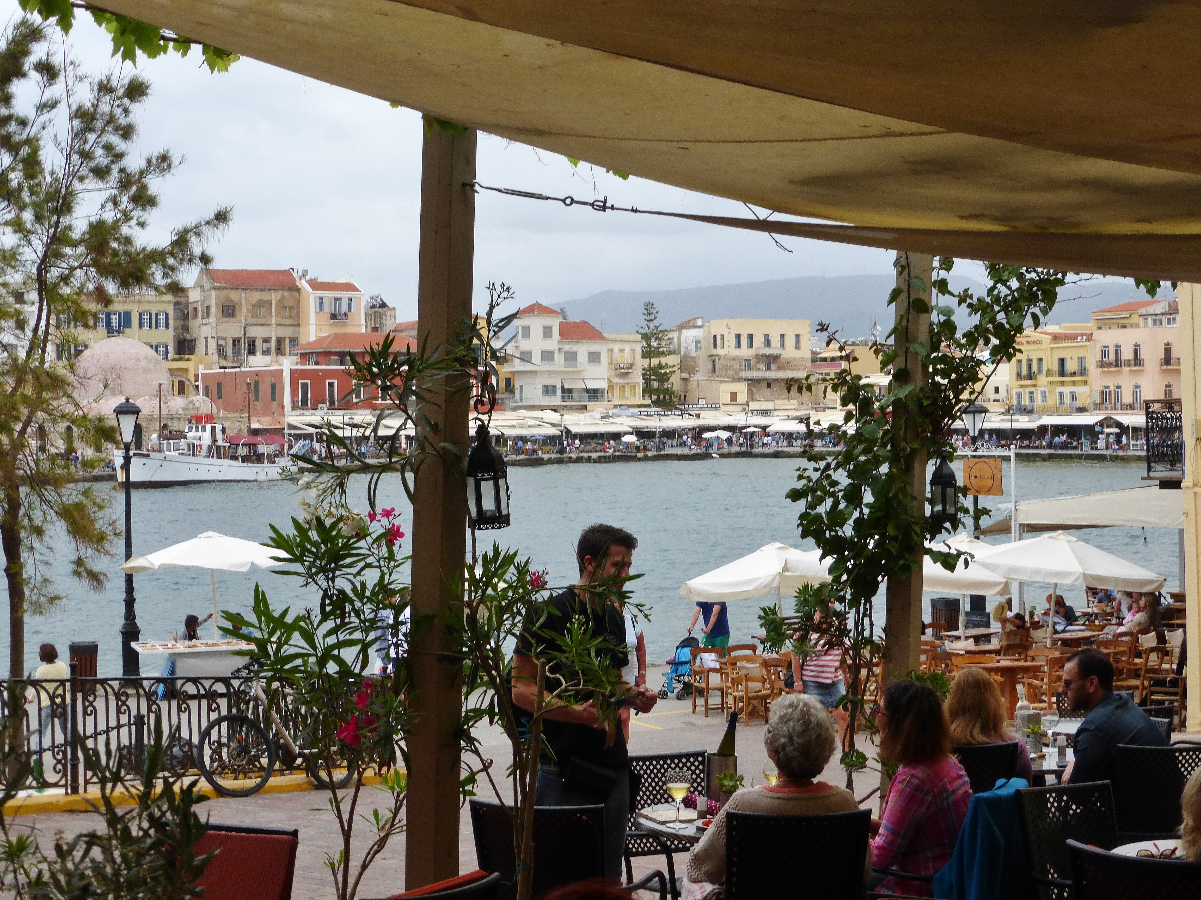 Visiting Chania is another must, which should include some people watching, at Al Canea on the harbour front